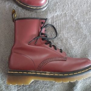 Burgundy Doc Martens (Dr. Martens)